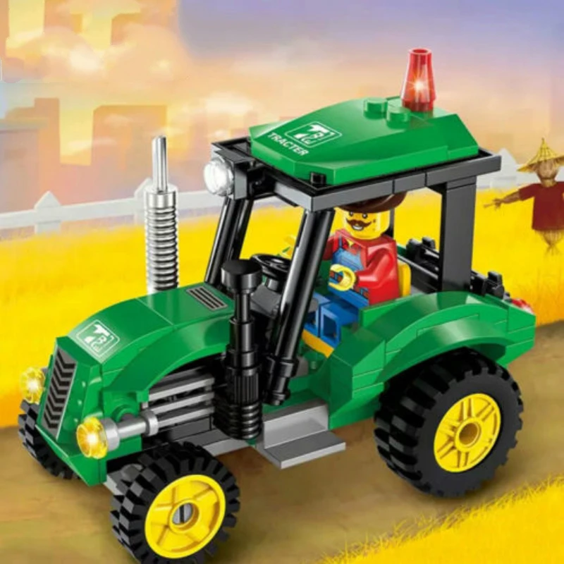 tractor building set
