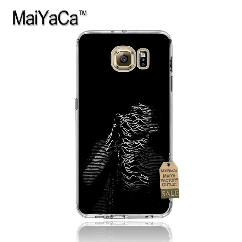 Чехол для телефона MaiYaCa с черно белыми линиями joy division unknown pleasures Samsung S3S4S5S6 S6edge S6plus S7