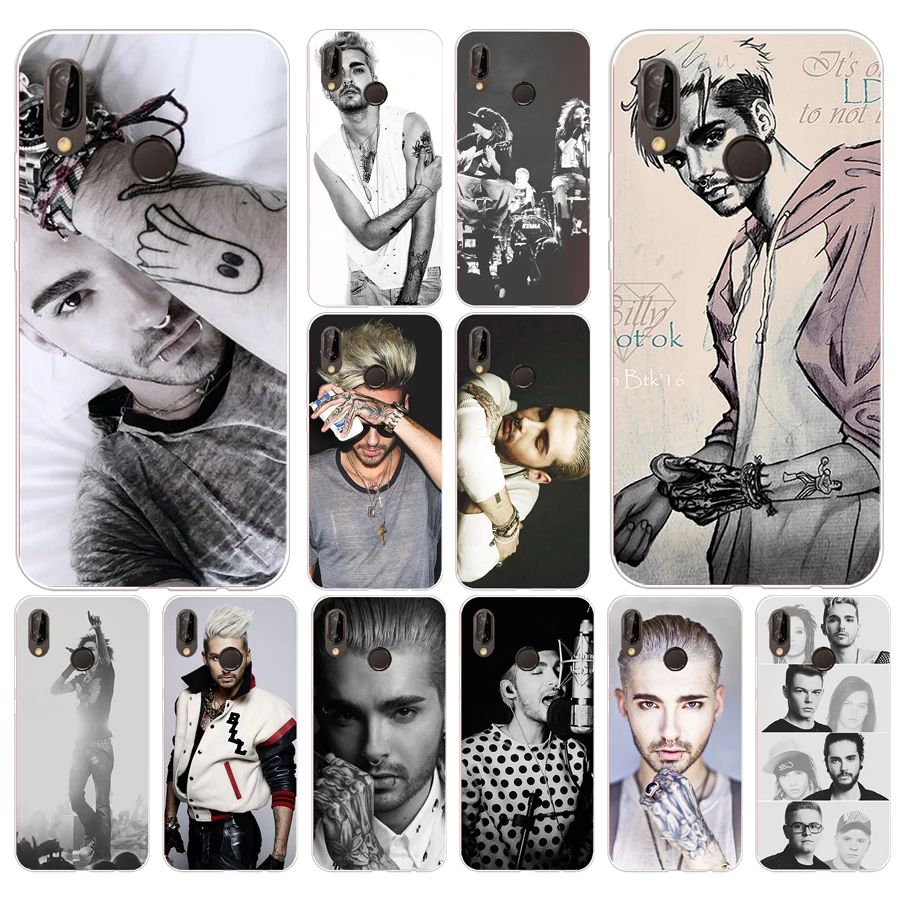 172FG Tom Kaulitz Bill Tokio Hotel мягкий силиконовый чехол из ТПУ для huawei Mate P20 P30 Llte Pro Y6 Y7