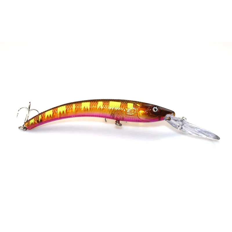 1 PCS 15.5 cm 15.3g المتذبذب الصيد إغراء كبير أسماك Crankbait بيكي باس التصيد الاصطناعي الطعم بايك الكارب Kosadaka