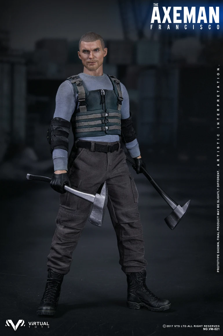 

[Estartek] VTS TOYS VM-021 1/6th Scale AXEMAN FRANCISCO 12inch Collectible Action Figures