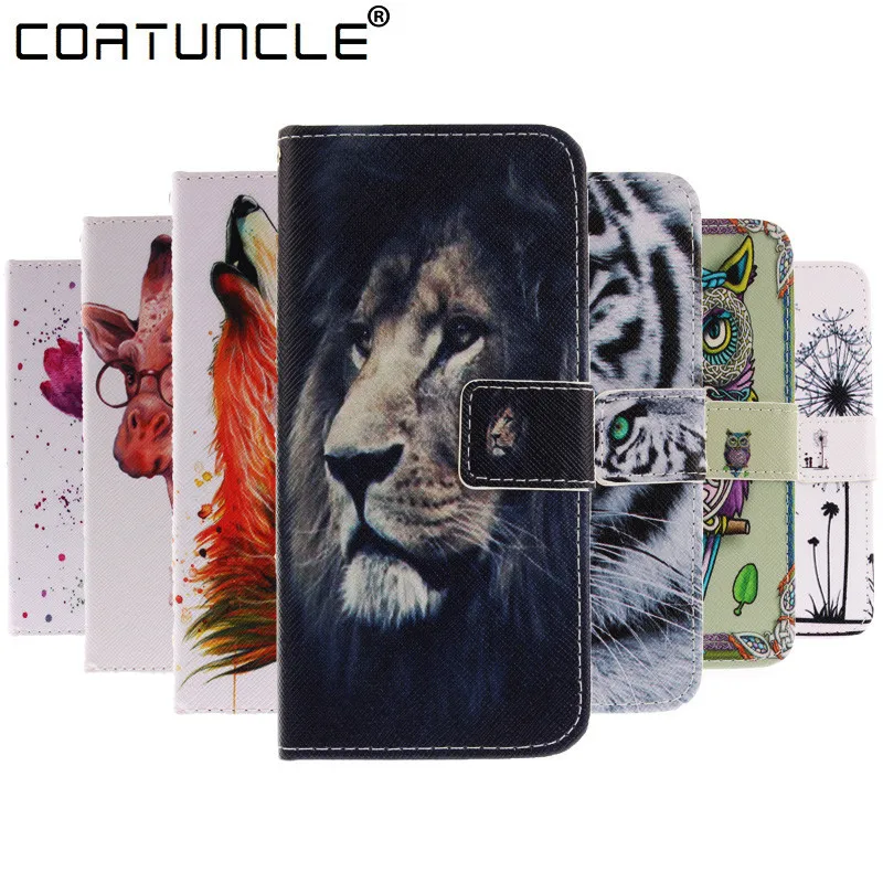 

Honor 7A Case on For Coque Huawei Honor 7A DUA-L22 Case 5.45 inch Flip Leather Cover For Huawei Y5 2018 Painted Stand Phone Case