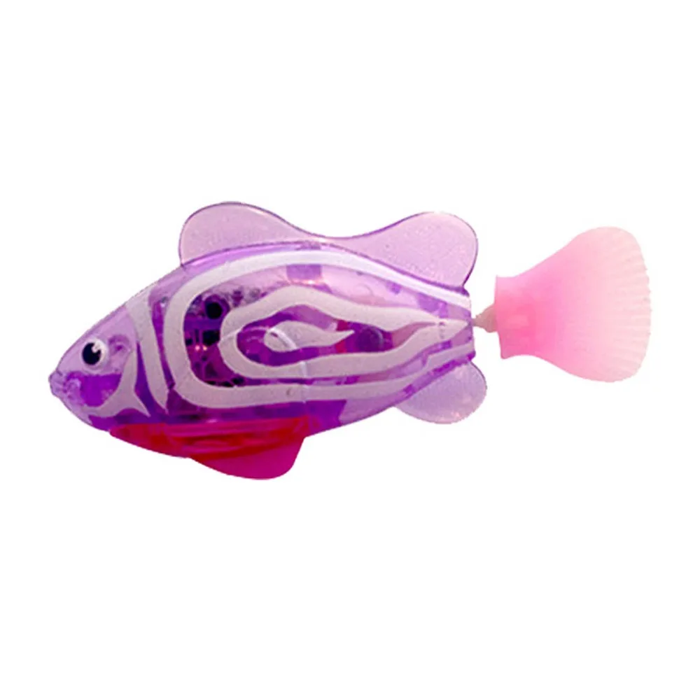 

Electronic Pets Activated Battery Powered Swim Electronic Pet Fish Tank Funny Decorating funny children gift Fish Aquarium Toys