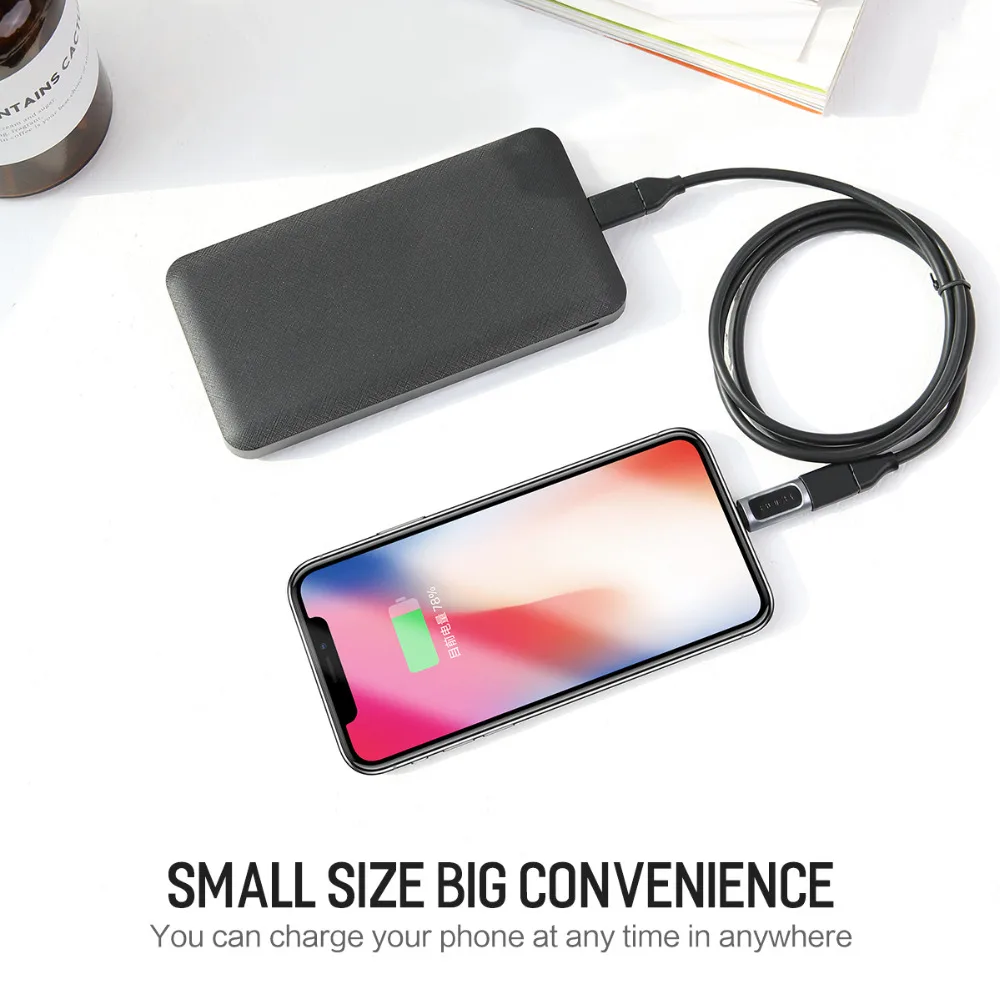 Оригинальный адаптер с usb c на lightning зарядный кабель конвертер для apple iPhone xs max xr x 7 6s