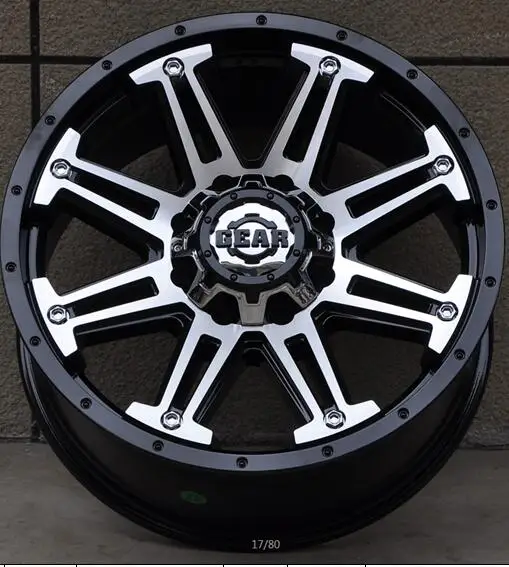 

GEAR 1790 2090 5x114.3 5x127 6x135 6x139.7 8x165.1 8x170 8x180 Car Aluminum Alloy Wheel Rims