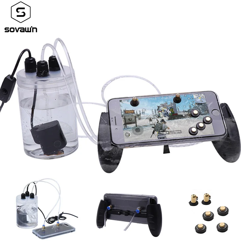 Геймпад для смартфона Pubg охлаждающий Водяной кулер iPhone 8P XR|Геймпады| |