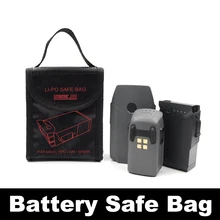 Mavic Air Pro Faísca Platina Saco de bateria para DJI Zangão Lipo Bateria De Armazenamento Saco de Protecção Estojo Protetor Acessórios