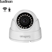 GADINAN 720P 960P 1080P IP wifi камера микрофон аудио ночное видение Hi3518EV200 купол безопасности CCTV Беспроводная камера P2P CamHi