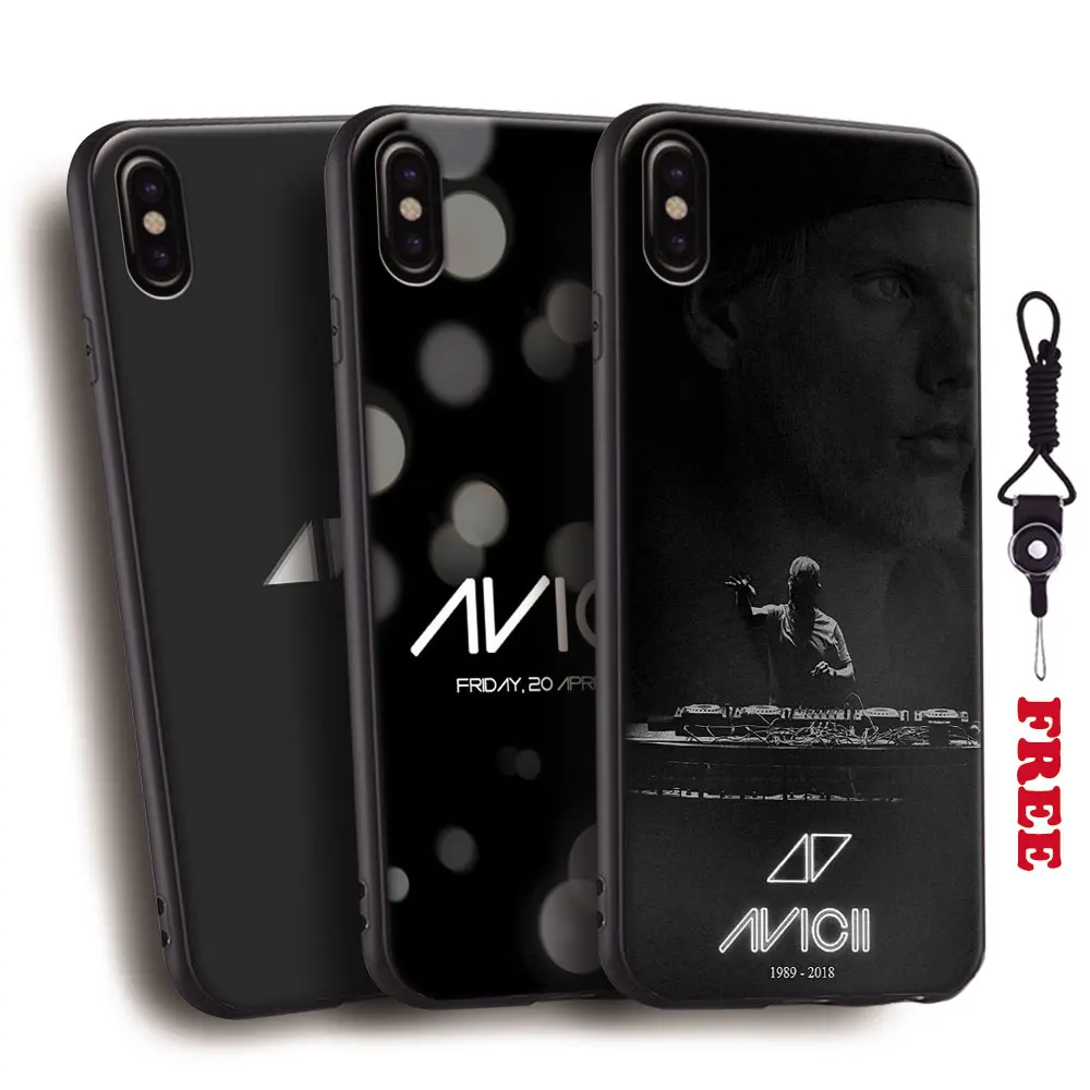 

DJ Avicii Tim Bergling RIP Coque Tpu Soft Silicone Phone Case Cover Shell For Apple iPhone 5 5s Se 6 6s 7 8 Plus X XR XS MAX