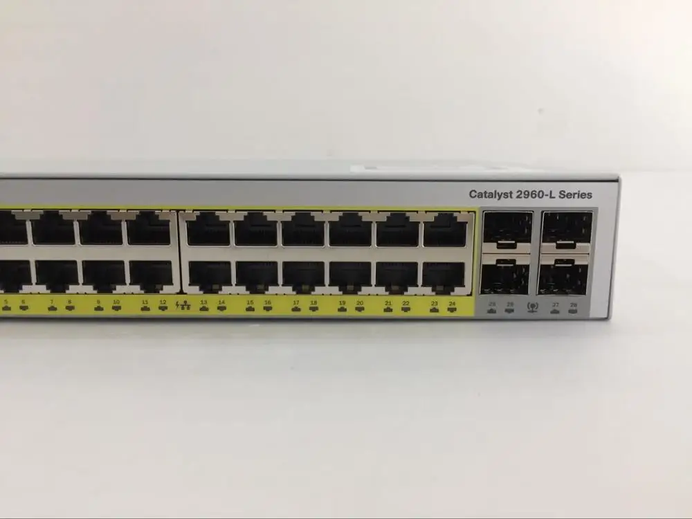 Фирменная Новинка WS-C2960L-24PS-LL 2960L 24 POE порта выключатель WS-C2960L-24PS-AP