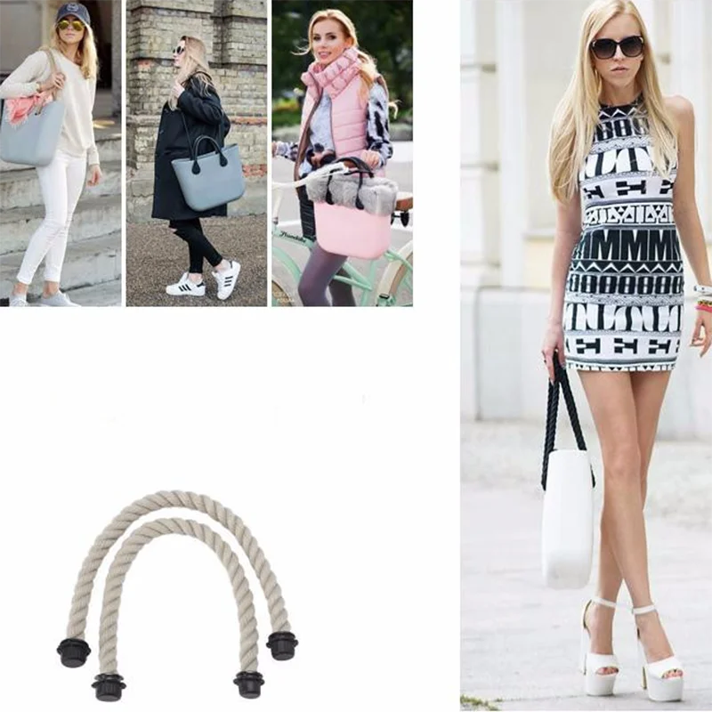 

2019 New 65cm Mini Obag Rope Handle Strap O Bag Price Obag Handles Bag Accessories For Women Silicon Handbag Style