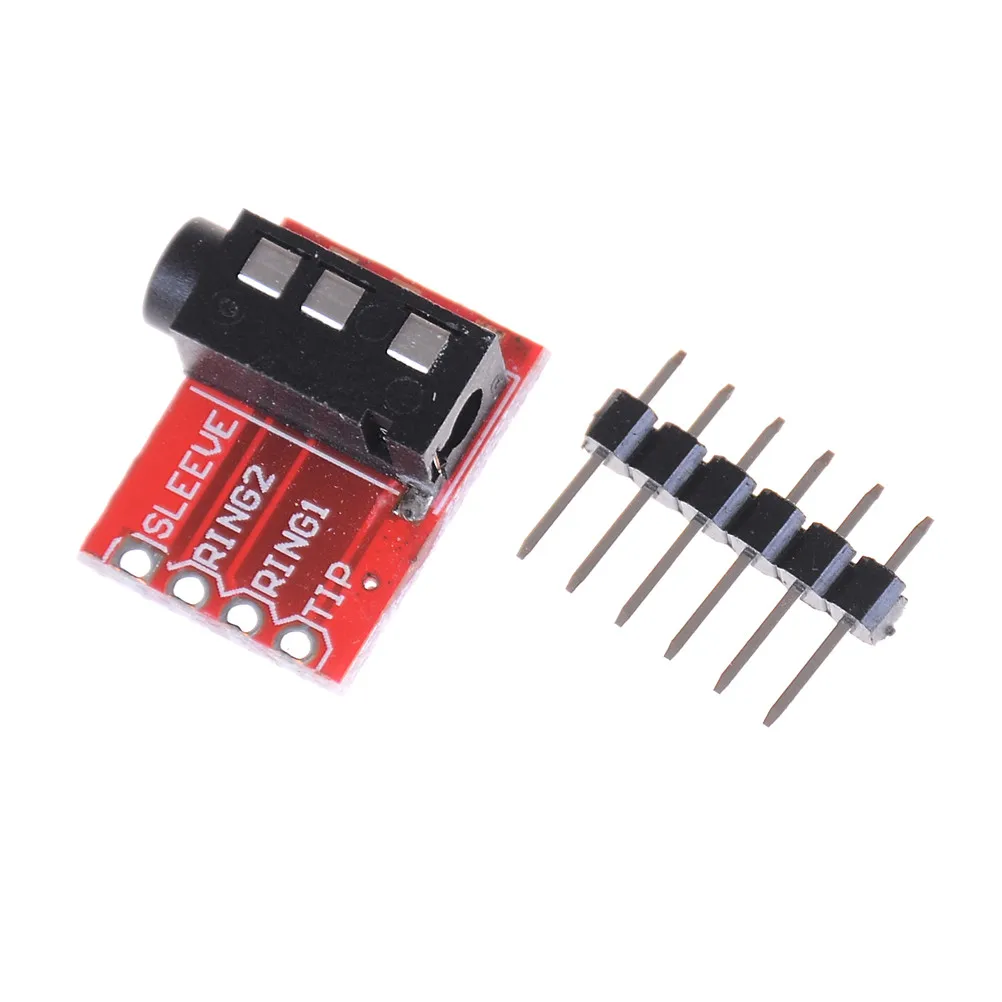 TRRS 3.5mm Jack Breakout Headphone Video Audio MP3 Jack Breakout Headphone Audio Video MP3 Block Interface Modules