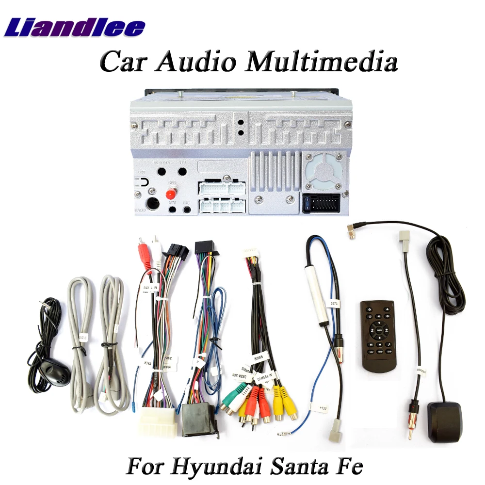 Flash Deal Liandlee For Hyundai Santa Fe 2006~2011 Car Radio Camera OBD TV BT Wifi CD DVD Player GPS Map Nav Navi Navigation Android System 4