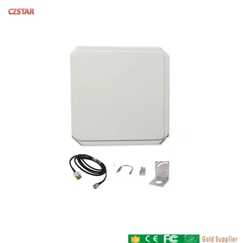 

quality long range uhf 840-960mhz rfid antenna 865mhz work with impinj uhf reader for warehouse inventory sports timing system