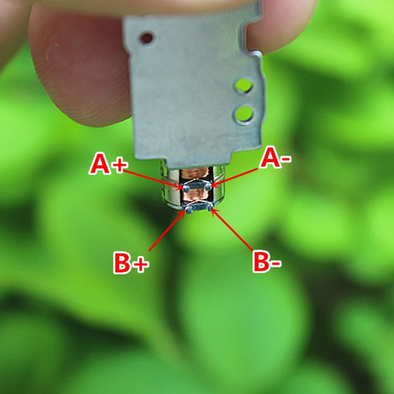 Микродвигатель постоянного точность линейных винт шаговый двигатель мини 6 мм 3 V-5 V 2-фазный 4-проводной шаговый двигатель ползунок блок гайка