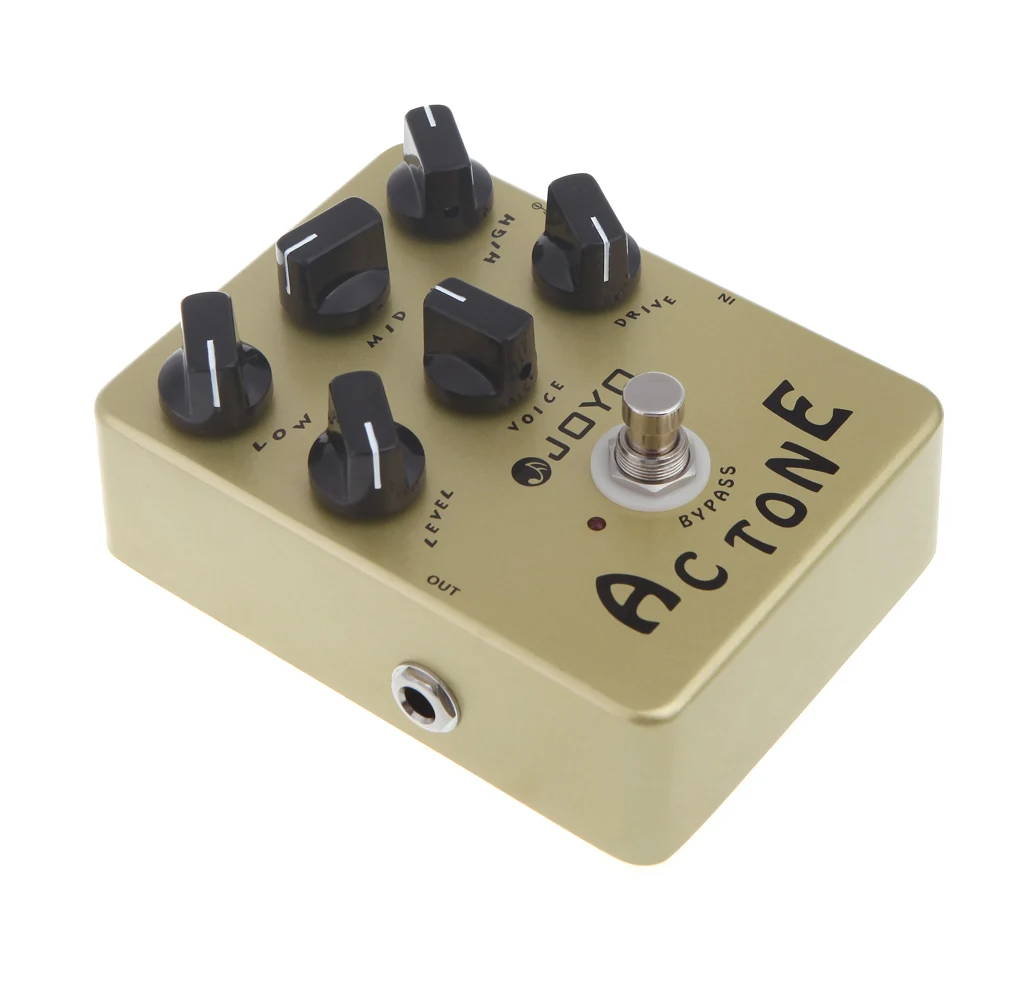 JOYO JF 13 педаль для электрогитары AC Tone Vox Amp имитатора гитары с эффектами True Bypass