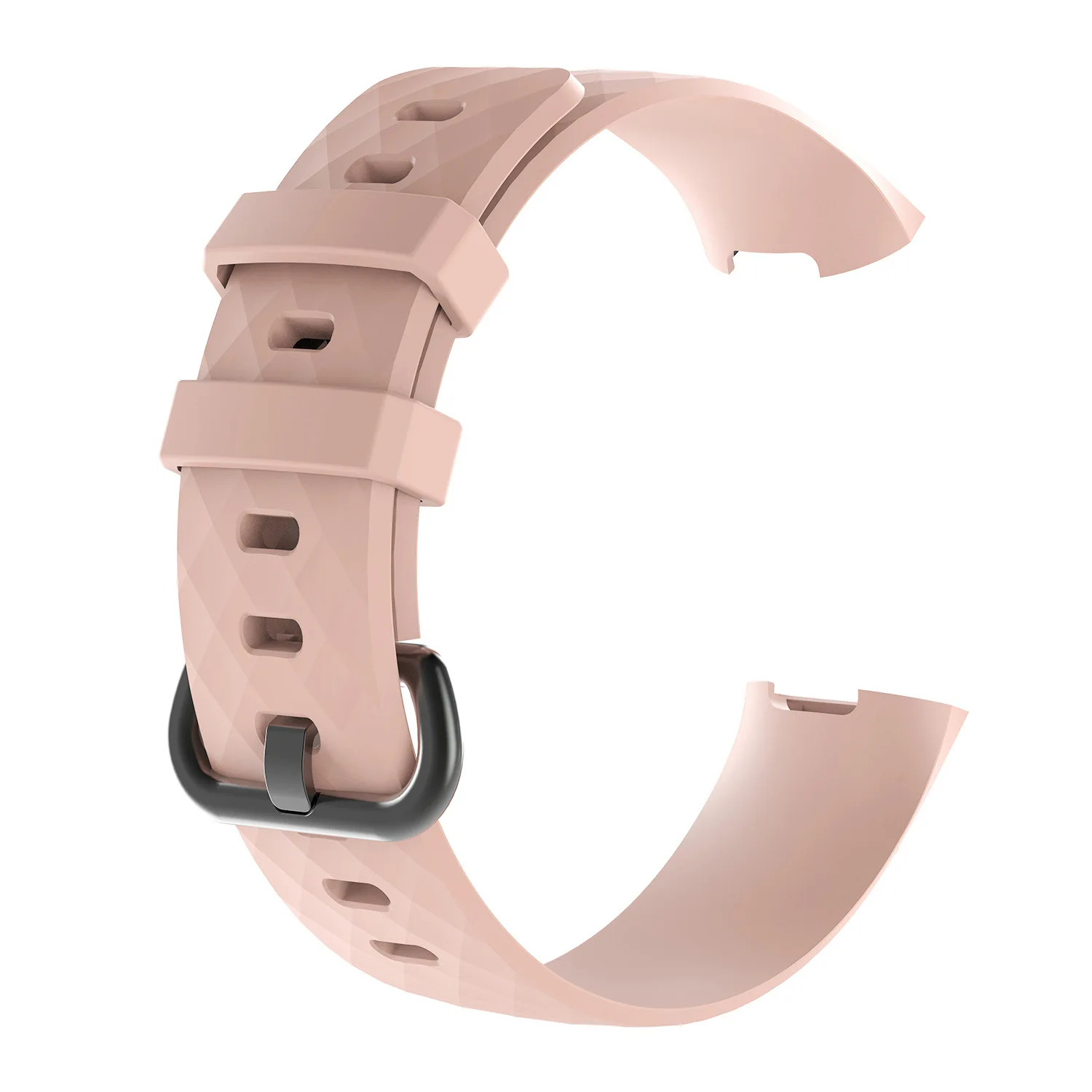 Silicone Wrist Strap for Fitbit Charge 3 Smart Band for Fitbit Charge 3 Band Bracelet Replacement Smart Accessories Size S L