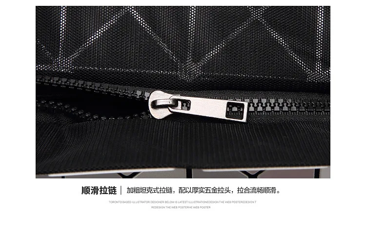 ZYJ Deformable Women Laser Geometry Quilted Plaid Pearlescent Handbag Shoulder Bags Casual Sequins Lattice Foldable Tote Bag (22)