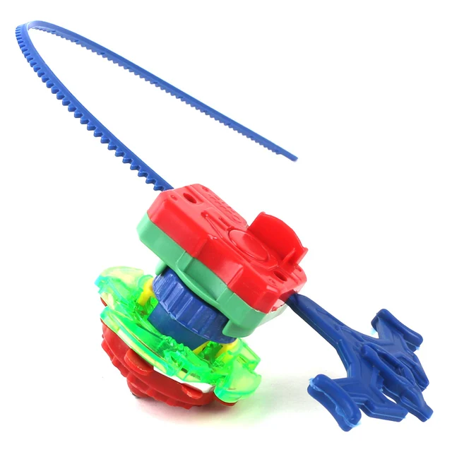 Spinning Top Pull Rod Children Boy Girl Kid Rotating Novelty Gift