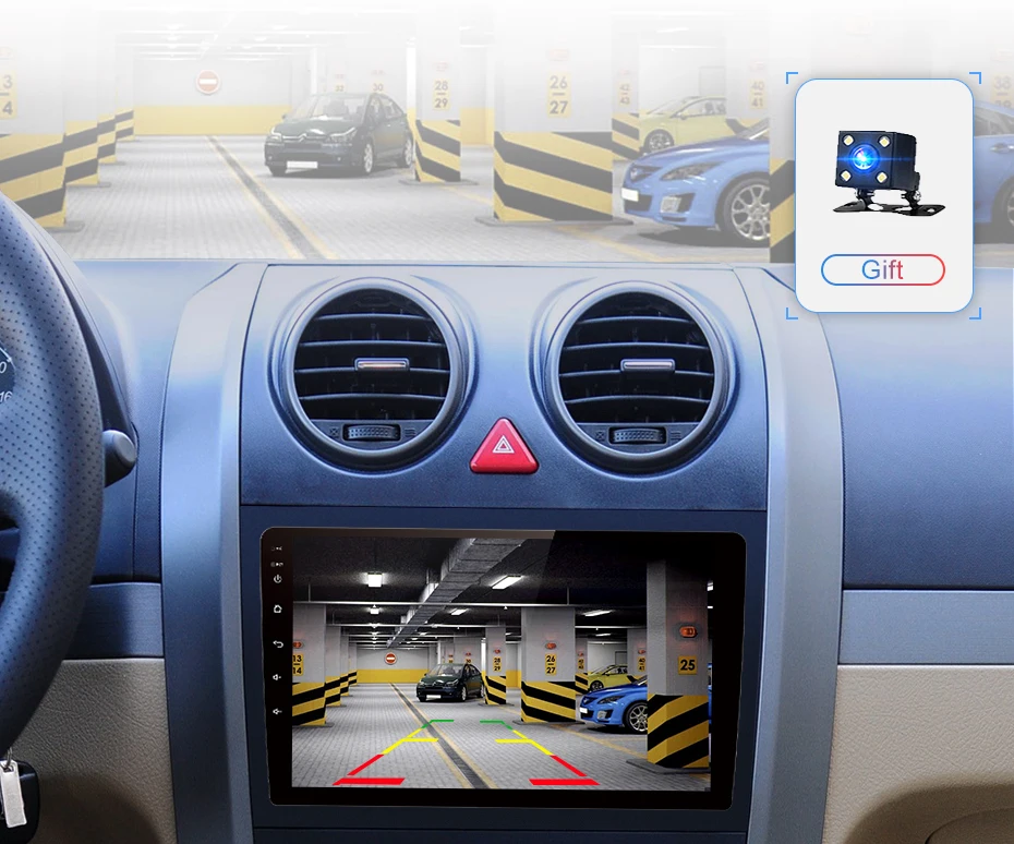 Top AWESAFE 2 din Android 8.1 Car Radio Multimedia video player gps navigation For Haval Hover Great Wall H5 H3 2010 2011 2012 wifi 10
