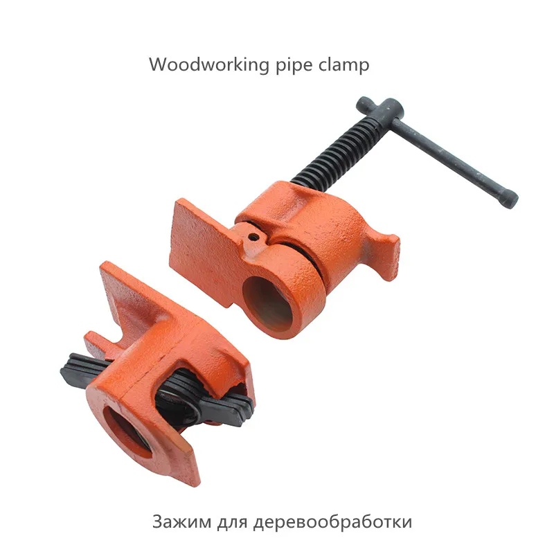 

Pipe clamp device pipe clamp steel tube clamping device of furniture factory makeup extended woodworking clip
