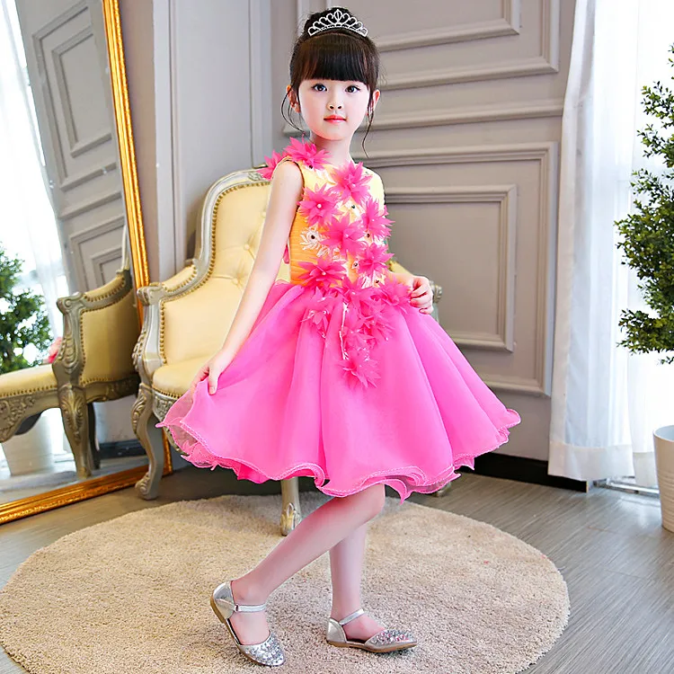 Реальные фотографии; элегантные вечерние розовые платья для девочек; платья для мамы и дочки; платье принцессы для мамы; одинаковые комплекты для семьи
