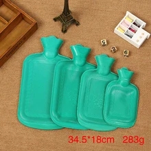 Hot Water Bottle Thick High Density Rubber Hot Water Bag Hand Warming Water Bottles Winter Hot Water Bags Bottle random color
