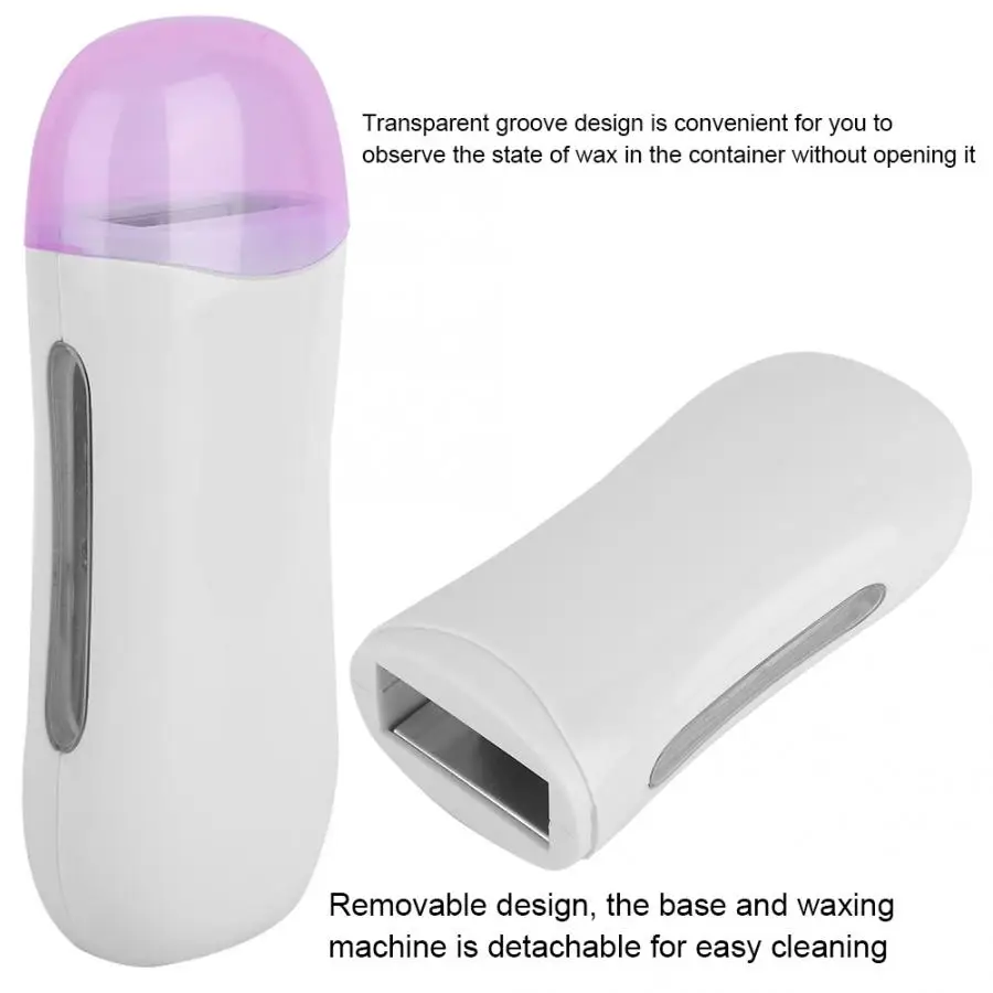 Depilatory Wax Heater Cartridge Warmer Waxing Body Hair Removal Machine with Base | Красота и здоровье
