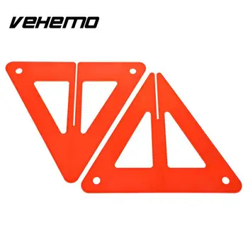 

Vehemo Plastic Warning Board Car Accessories Stop Sign Portable Safety Sign Car Breakdown Road Safety