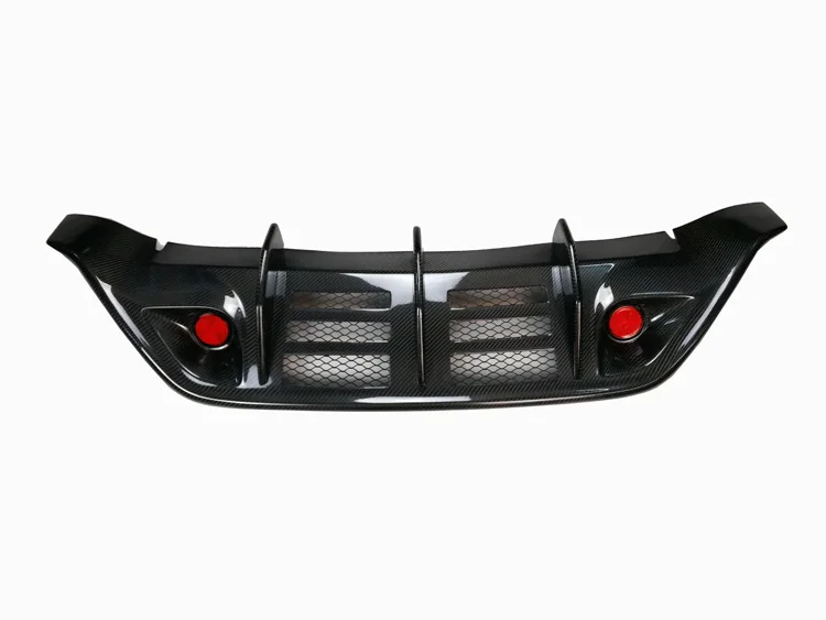 

FREE SHIPPING! 08 09 10 11 GTR R35 Rear Diffuser Lip WALDD style Carbon Fiber Diffuser For Nissan GTR R35