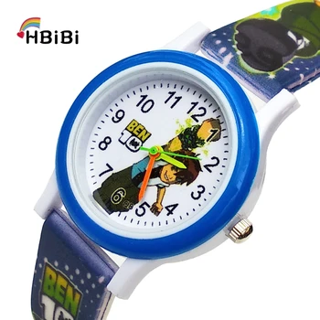 

Newest products Printed strap Kids Watches for Boys Girls Kid gift clock Student Children Quartz Wrist watch Fashion Horloge