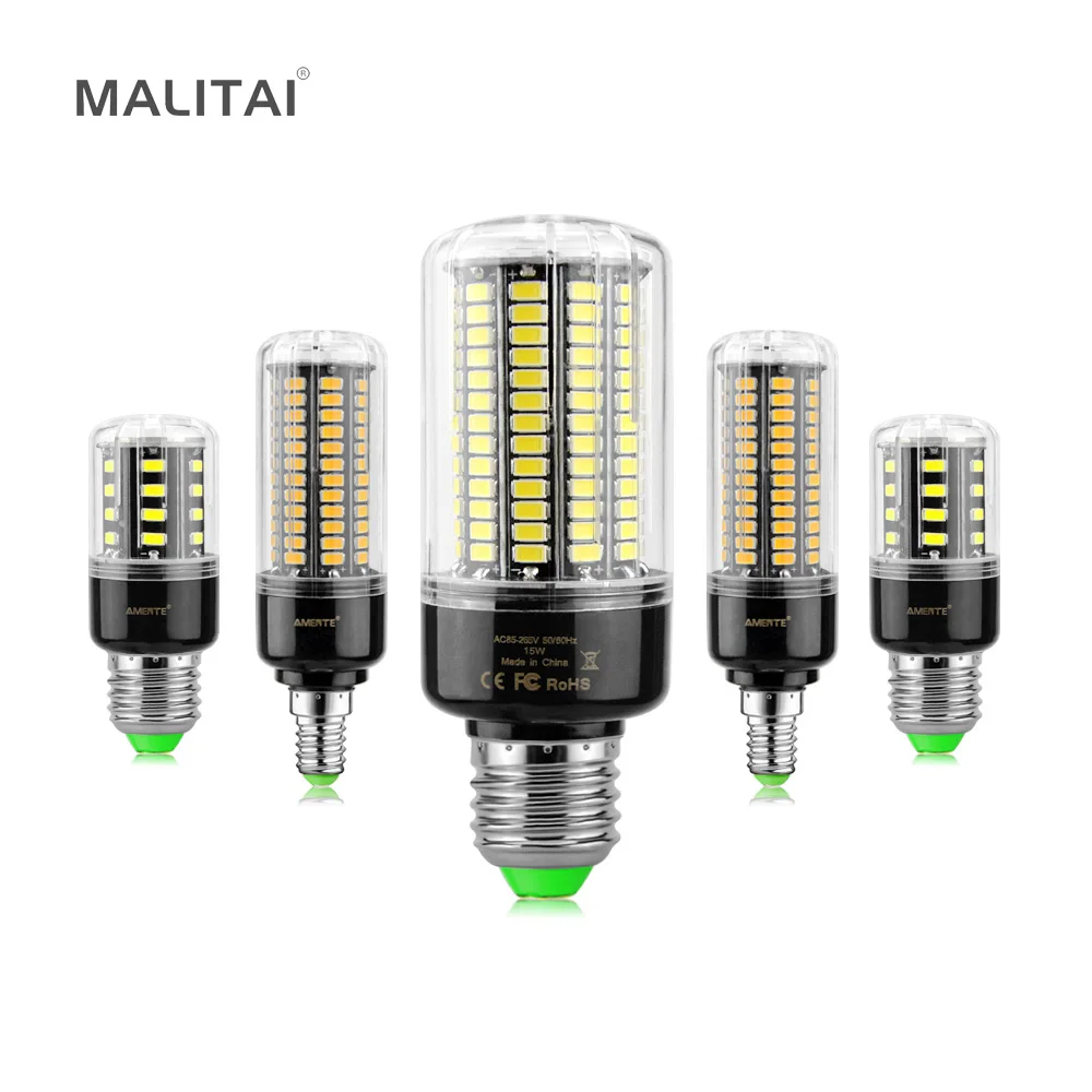 1 шт. SMD 5736 более яркие 5730 5733 светодиодные прожекторы лампы кукурузы 3 5 Вт 7 8 12 15 E27 85