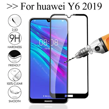 

Y6 2019 Glass Screen Protector Tempered Glass For Huawei Y6 2019 MRD-LX1 MRD-LX1F Y 6 6Y Y6Pro 2019 Protective Glass safety Film