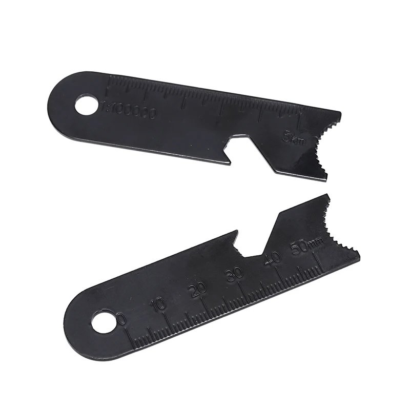 2Pcs Magnesium Flint Scraper Stone Fire Starter Lighter Outdoor Survival Camping Tool