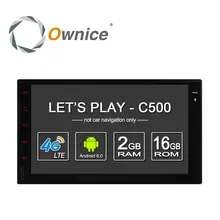 Ownice C500 Android 6.0 2G RAM 7“ 1024*600 Support 4G LTE SIM Network Car GPS 2 din Universal with car Radio player no dvd