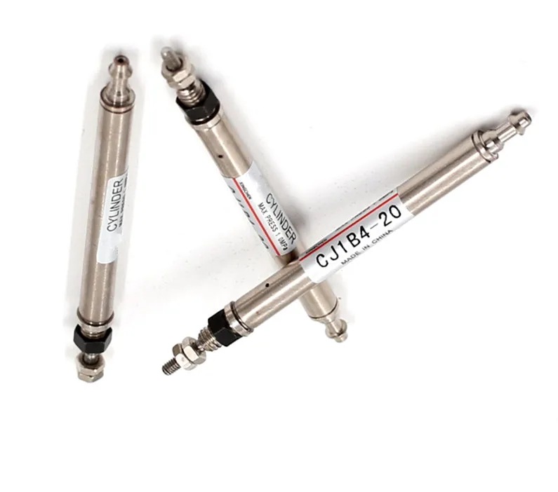 

CJ1 Single acting spring return mini pin air cylinder pneumatic CJI1B4-20SU4