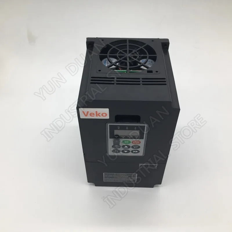 4KW 220V универсальный преобразователь частоты 17A 5HP однофазный 1PH вход 3 фазный выход