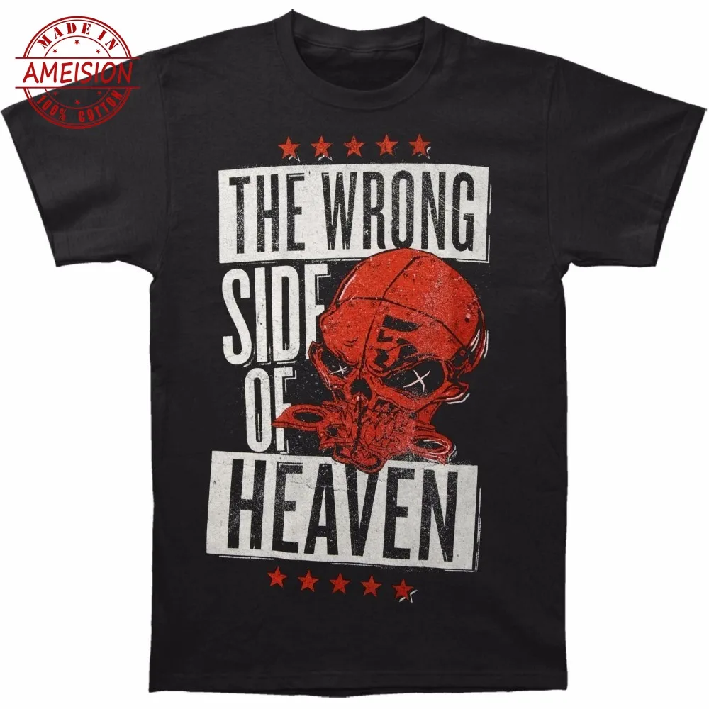 

New Summer o-neck hip hop black hole men clothes 2019 Five Finger Death Punch men t shirt black tops t-shirt