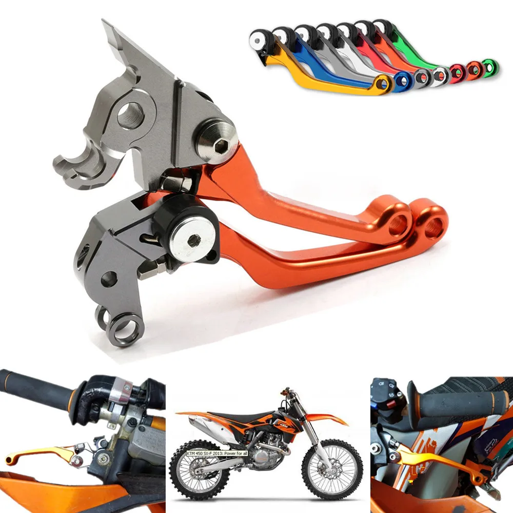 

250EXC EXC-F 2014 2015 2016 250XCF-W XCF 2014 300EXC 2014 350EXC-F CNC Dirttbike Pivot Brake Clutch Levers Dirt Bike For KTM