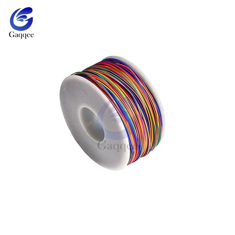 Оберточный провод 8 30AWG изоляционный кабель из луженой меди UL1423 0 25 мм твердая ПВХ
