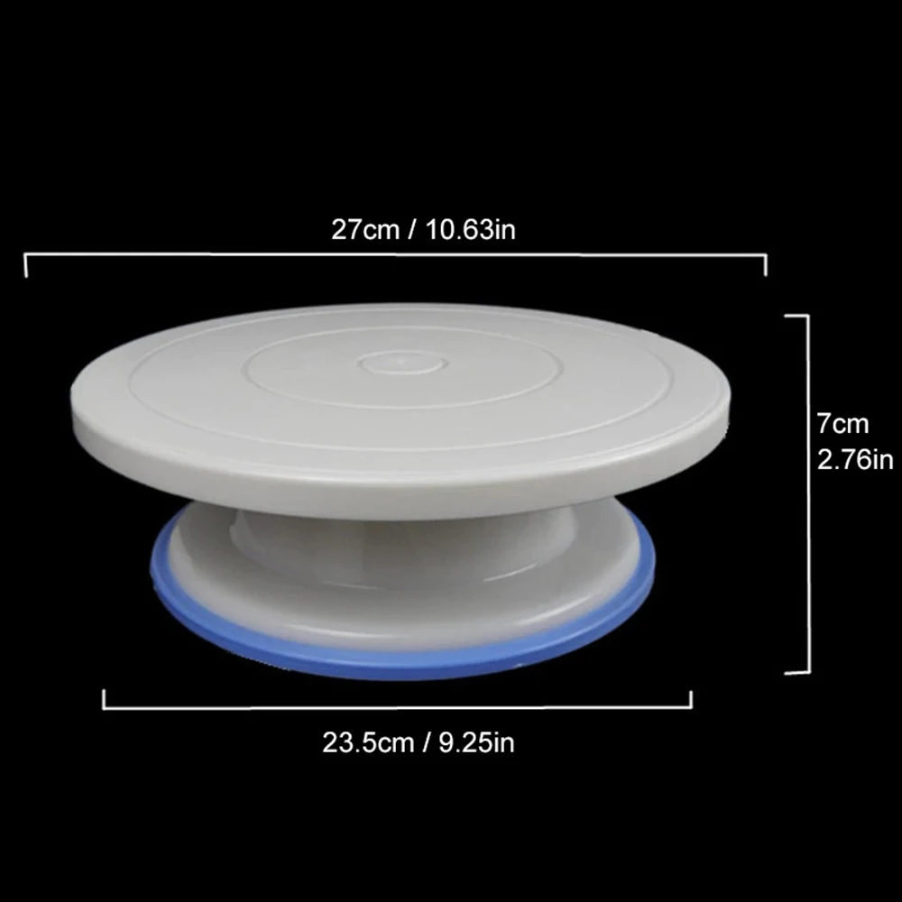 Пластиковый поворотный стол для торта, инструмент для выпечки, инструмент для украшения торта, инструменты для украшения торта, инструменты для выпечки
