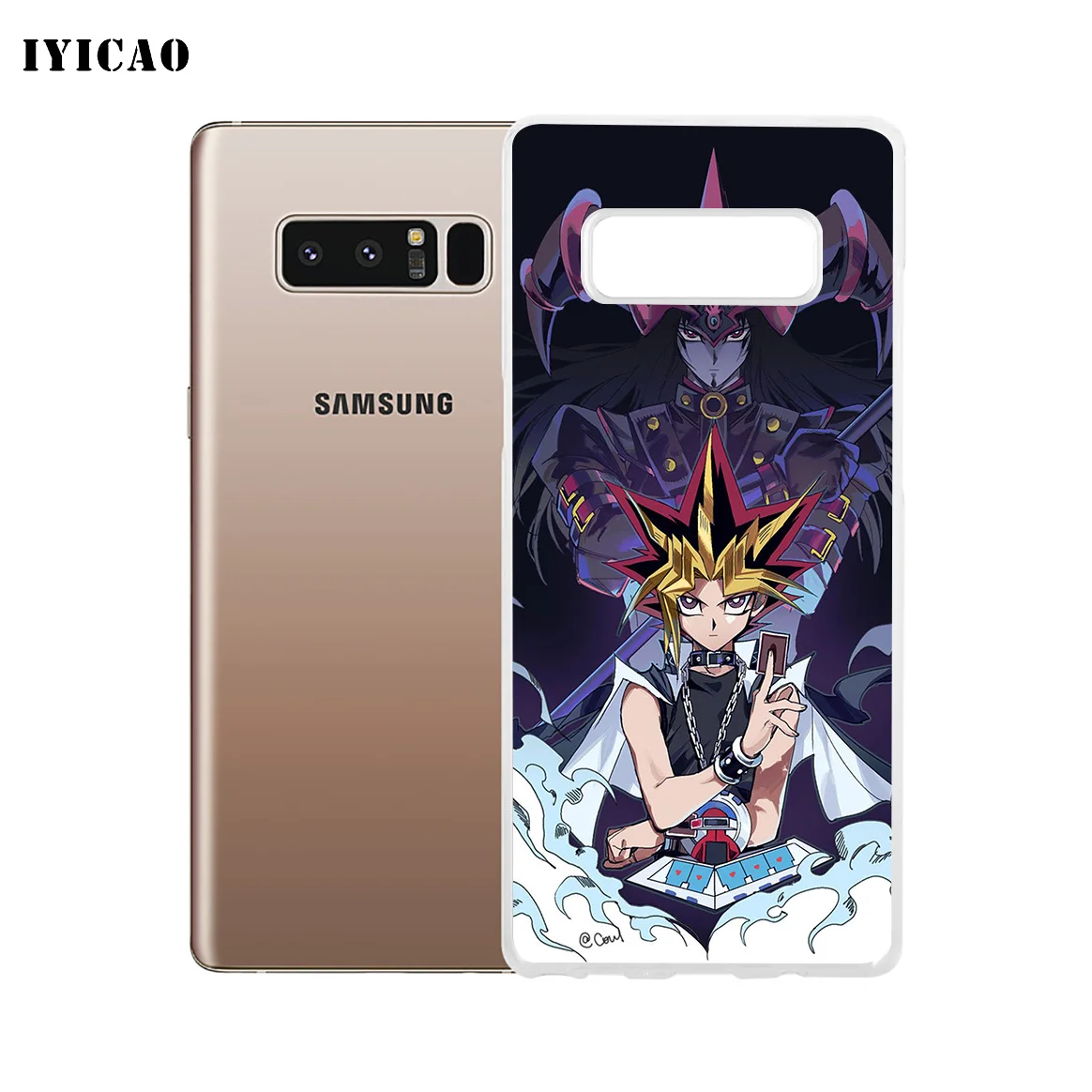 IYICAO Mago Negro Yu Gi Oh Мягкий силиконовый чехол для телефона Samsung A5 A6 Plus A7 A8 A9 J3 J5 J7 Note 8 9 TPU