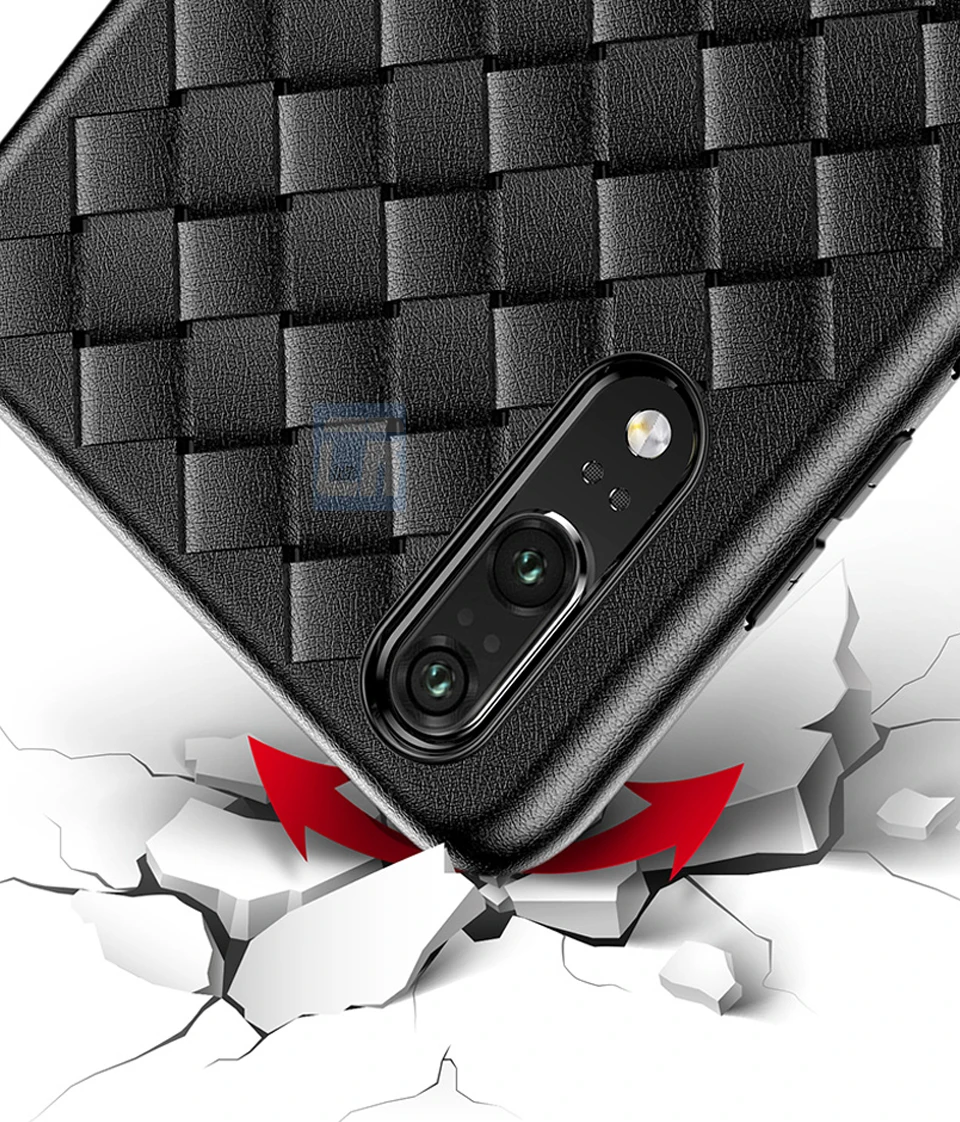 Leather TPU Case for Huawei P20 lite
