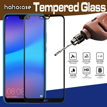 

50pcs 9H Screen Protector Tempered Glass For Huawei P40 Lite P30 Mate 30 20 X Nova 7i 6 SE Y7P P SMART Printing Hard Edge Film