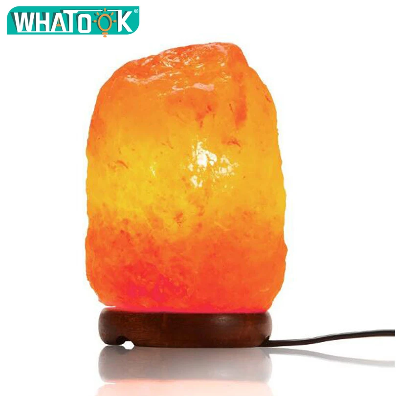 1 2 kg Natural Himalayan Salt Lamp Air Purifier Rock Crystal Healthy