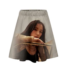 3D печать(G) I-DLE стиль юбка Повседневная поп юбки новые сексуальные Kpops женские горячие продажи модные юбки