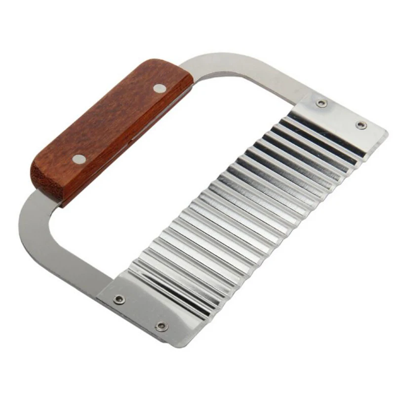 Factory Price Stainless Steel Dough Spatulas With Wooden Handle Cake