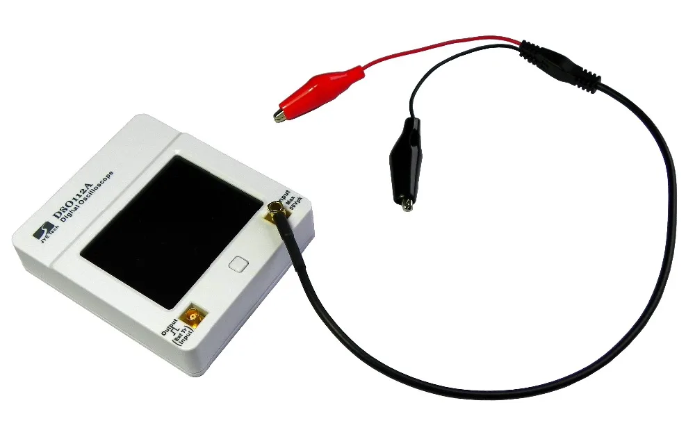 JYETech DSO 112A Карманный USB осциллограф с двумя зажимами зондов и батареей в комплекте CE сертифицировано 11201A