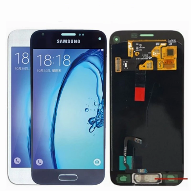 Супер AMOLED 5,1 ''дисплей для SAMSUNG Galaxy S5 lcd сенсорный экран для S5 i9600 G900 G900F G900M G900H SM-G900F