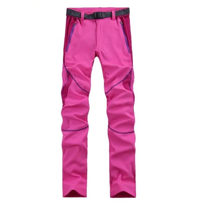 Быстросохнущие новые уличные флисовые походные эластичные брюки женские летние треккинговые водонепроницаемые брюки горные спортивные походные брюки